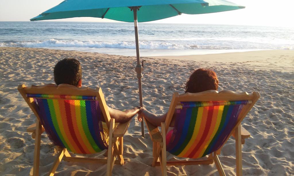 Posada Zaira Del Mar Coyuca de Benitez Bagian luar foto
